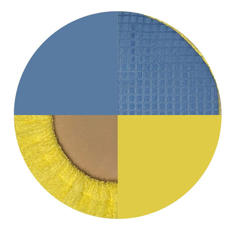 Spin Wiper Glazing Bat Cover - Blue with Yellow (Batch Release No.6)