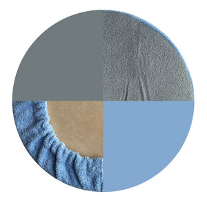 Spin Wiper Glazing Bat Cover - Grey with Blue (Batch Release No.7)