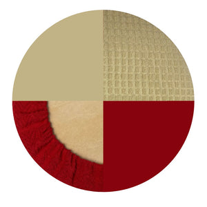 Spin Wiper Glazing Bat Cover - Cream with Red (Batch Release No.4)