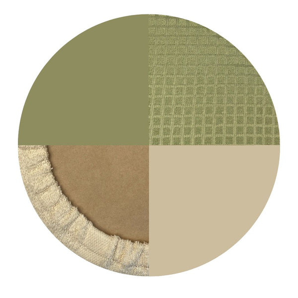 Spin Wiper Glazing Bat Cover - Green with Cream (Batch Release No.4)