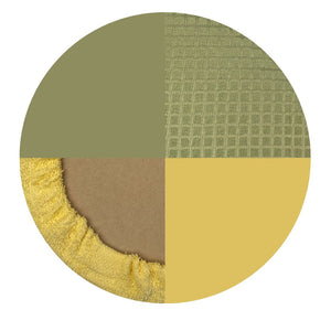 Spin Wiper Glazing Bat Cover - Green with Yellow (Batch Release No.4)