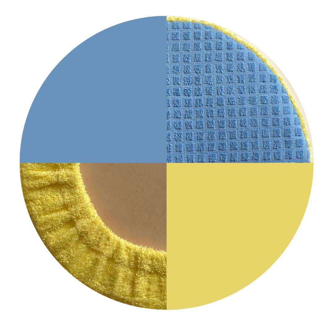 Spin Wiper Glazing Bat Cover - Blue with Yellow (Batch Release No.5)