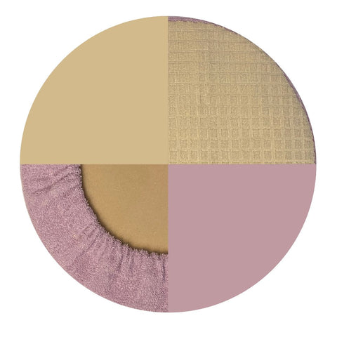 Spin Wiper Glazing Bat Cover - Cream with Lilac (Batch Release No.5)